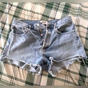 Agolde denim shorts